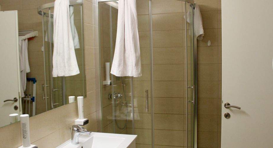 Badkamer voorbeeldappartement